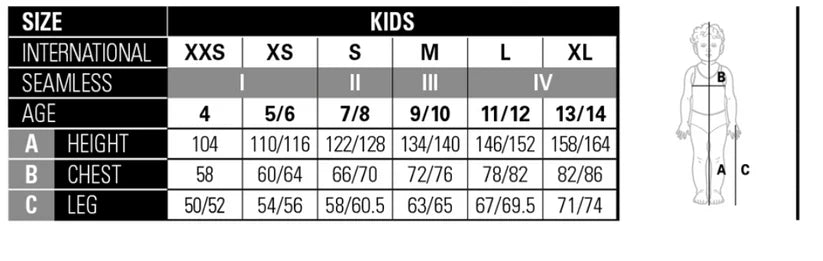 Mico Warm Control Kids Mock Neck Shirt + Long Tight Pants Set