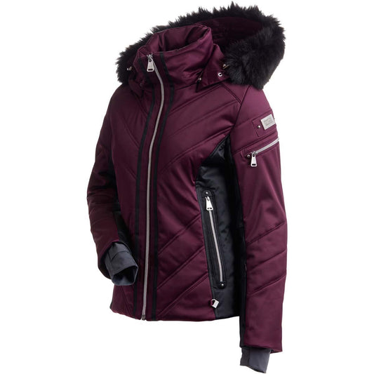 Nils St.Anton Faux Fur Women Ski Jacket