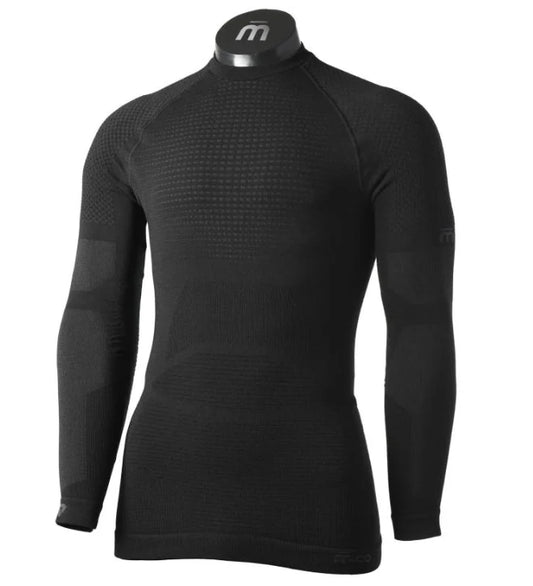 Mico Super Thermo Primaloft Skintech 男士長袖圓領保暖內衣