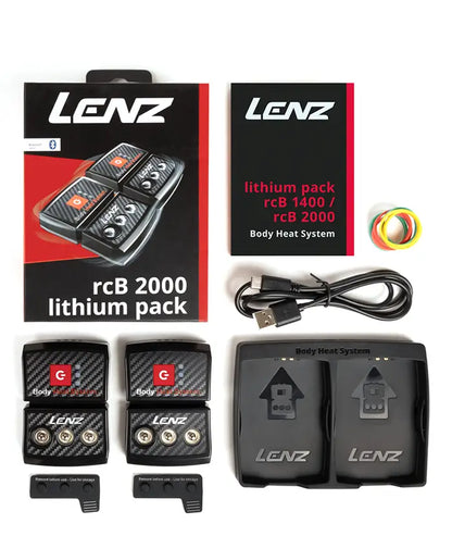 Lenz Heat Jacket PrimaLoft Men + Lithium Pack rcB 2000 (USB-C) Set