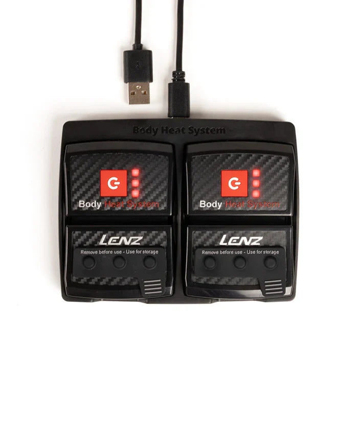 Lenz Heat Jacket PrimaLoft Men + Lithium Pack rcB 2000 (USB-C) Set