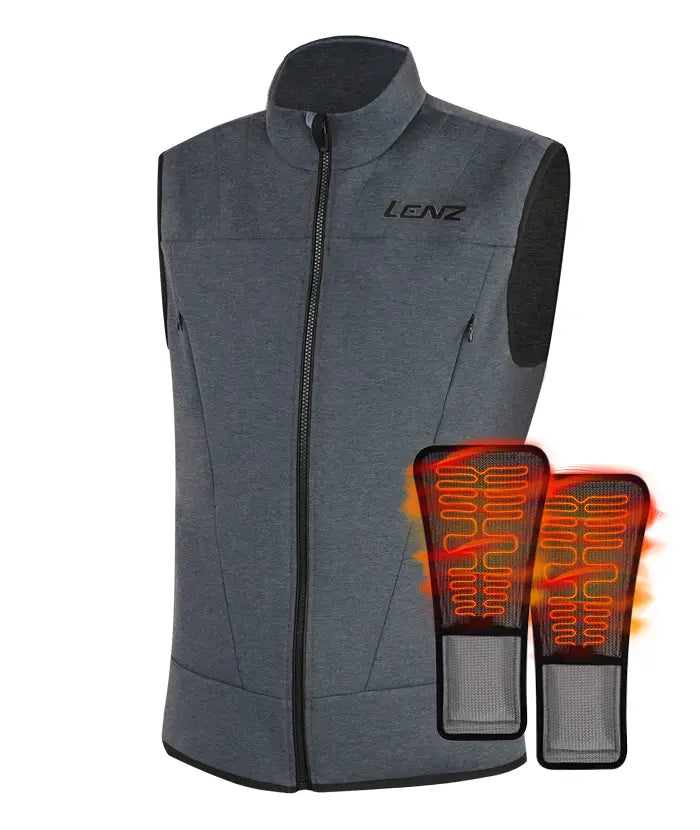 Lenz Heat Vest 2.0 Men + Lithium Pack rcB 1200 (USB) Set
