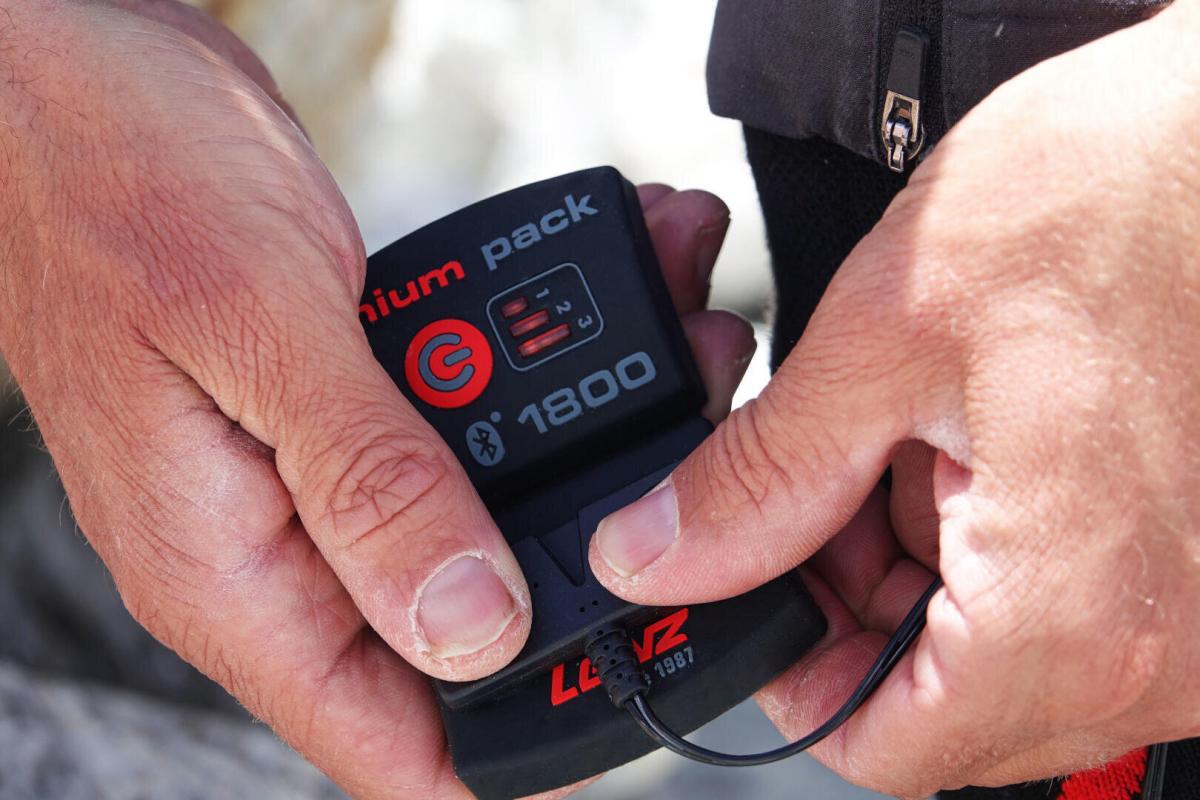 Lenz 女士發熱保暖背心1.0 和 RCB 1800鋰電池套裝