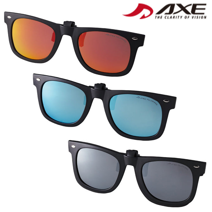 AXE AS-3PCS Clip on sunglasses lens (without temples)