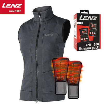 Lenz Heat Vest 2.0 Women + Lithium Pack rcB 1200 (USB) Set