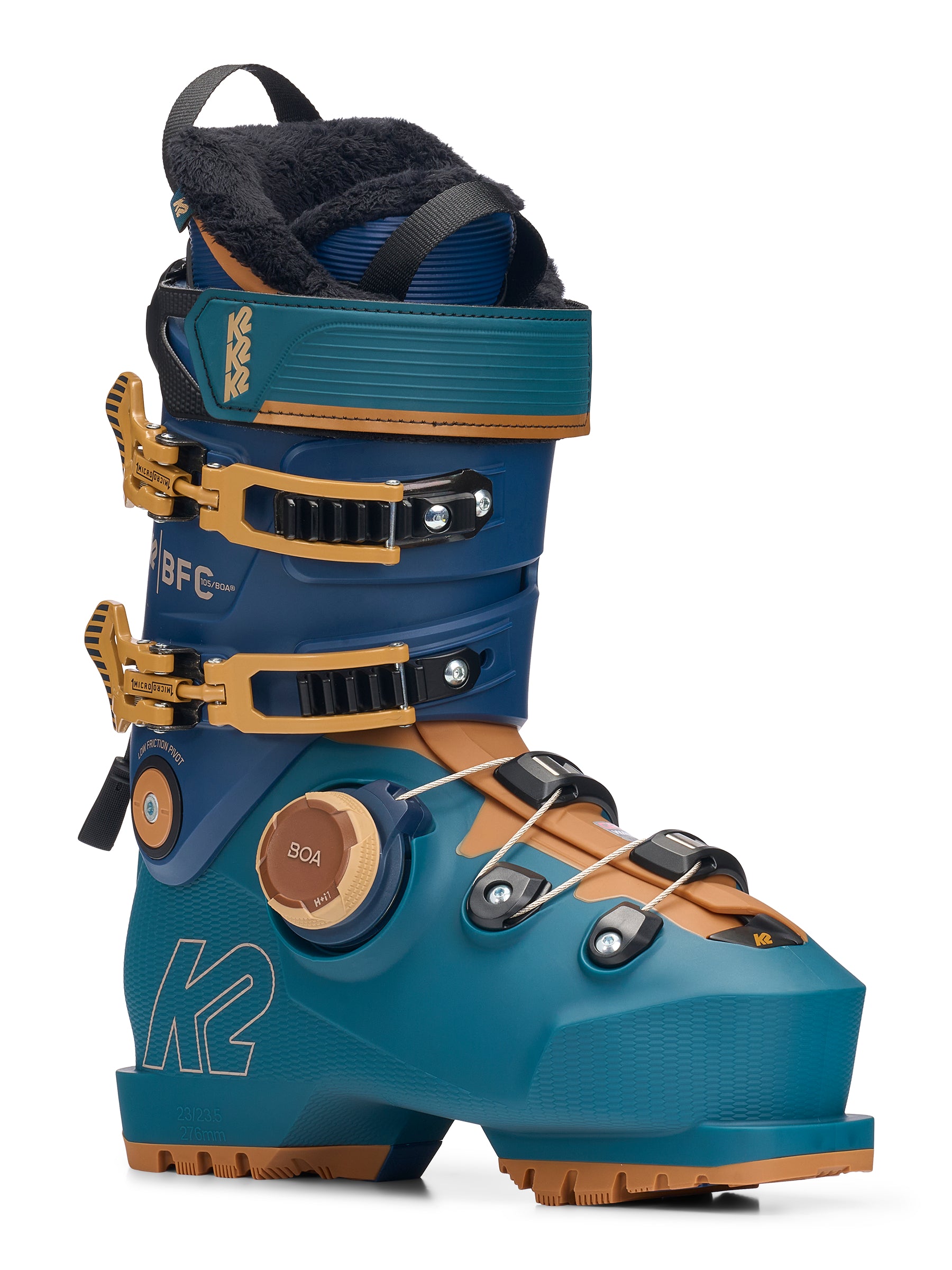 k2 boa boots ski BFC 105 BOA® Women's 2026 – Fun 'N Snow camera sling bags Color:Hot Bluegill The LuxFit Tour liner Biltwell Gringo ECE Helmet