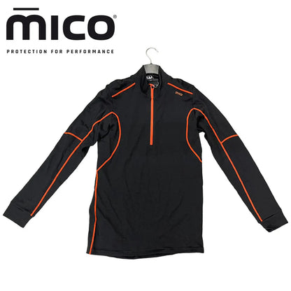 Mico Man Long Sleeves Zip Neck Shirt