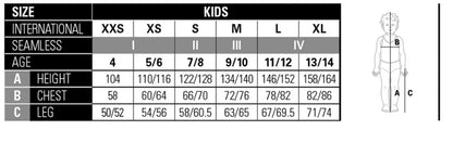 Mico Warm Control Skintech Kids Shirt + Long Tight Pants Kit Set