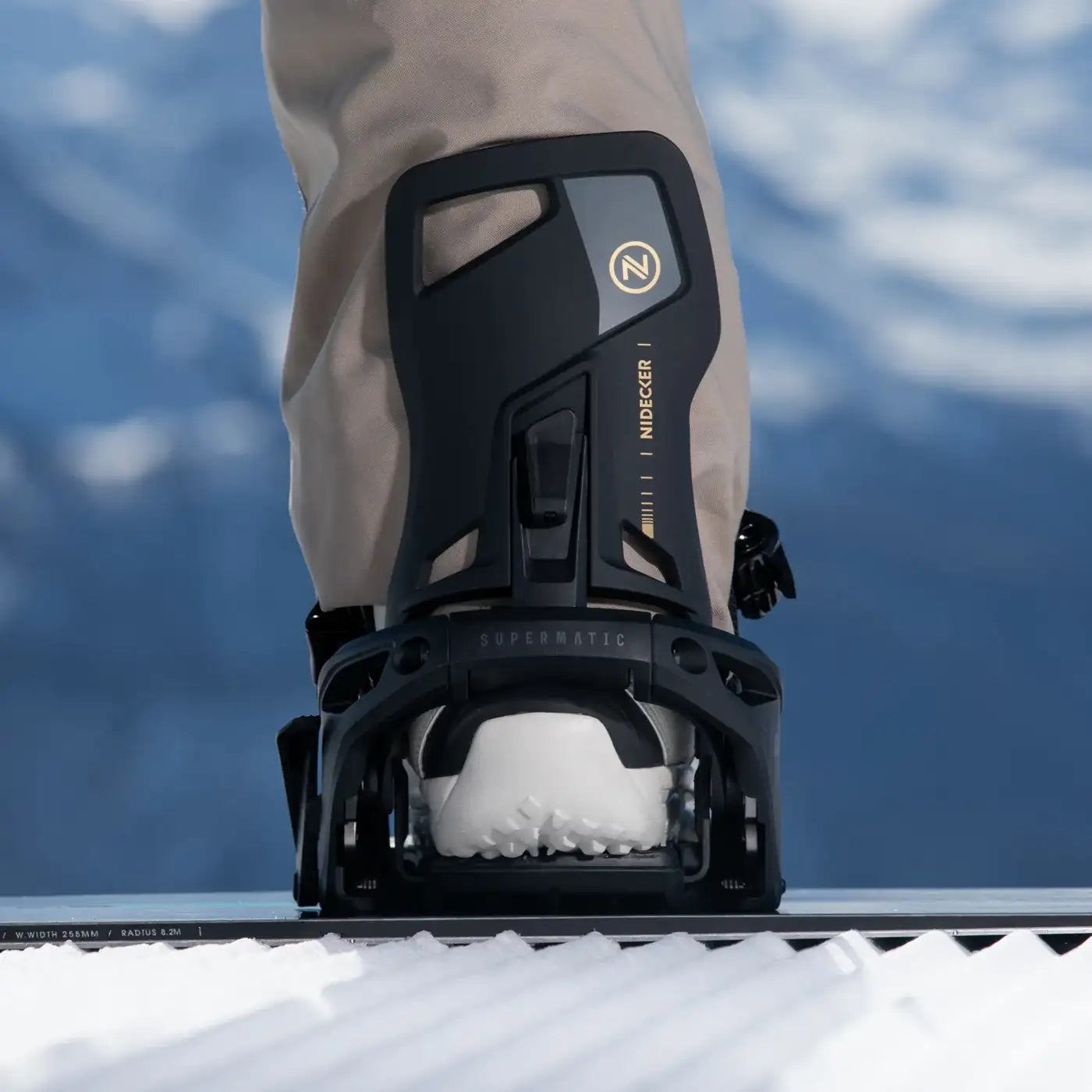 Nidecker Supermatic Snowboard Bindings
