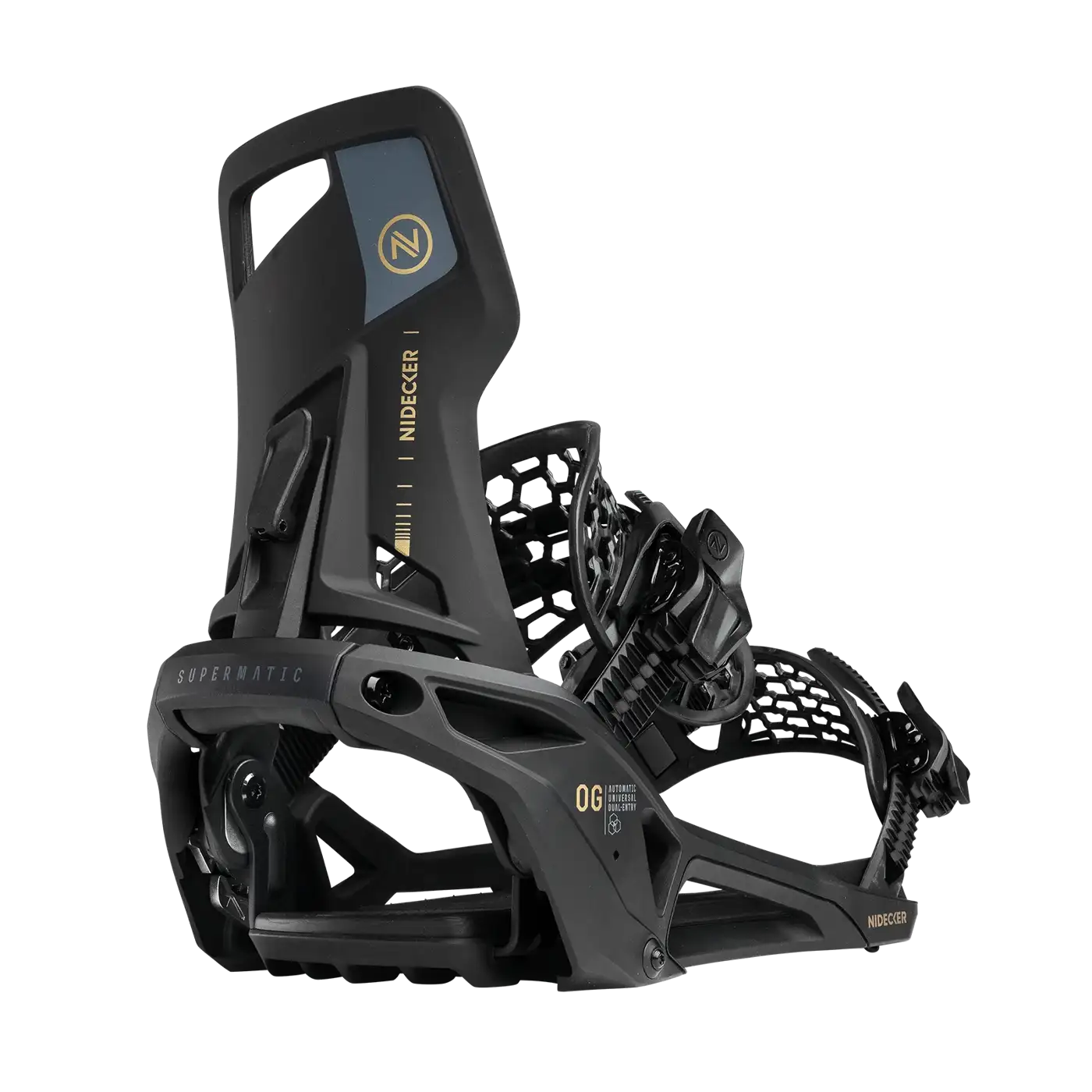Nidecker Supermatic Snowboard Bindings