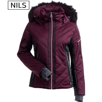 Nils St.Anton Faux Fur Women Ski Jacket