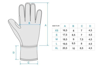Mico Stretch Unisex Gloves