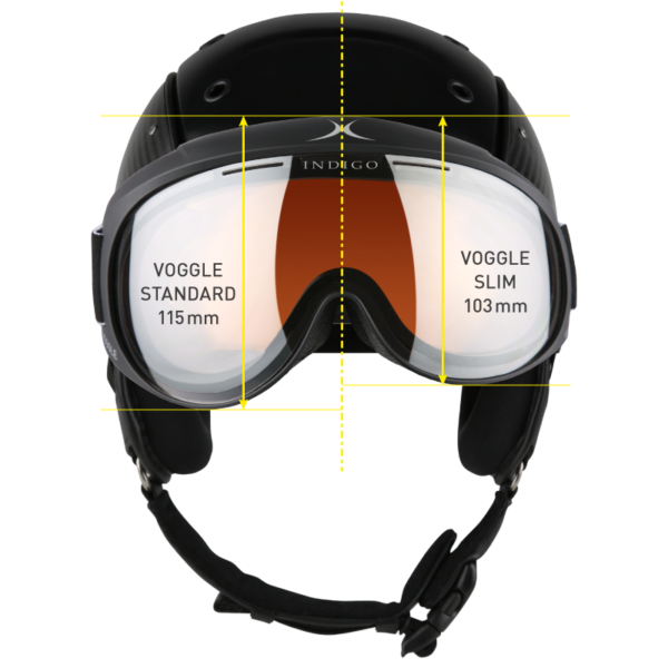 Visor ski snowboard helmet goggle visor helmet new bk Medium unisex black  New